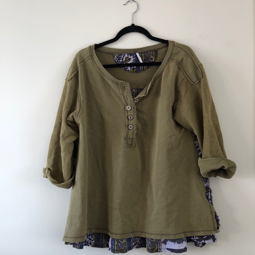 FREE PEOPLE BLOUSE |One size (M/L)